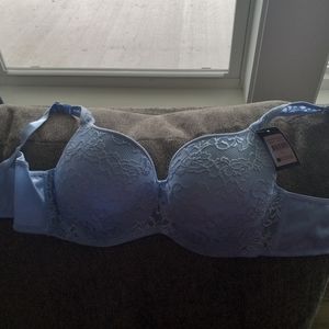 44C NWT Bra Lace Balconet Angel Blue